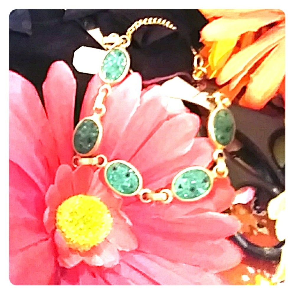 Vintage jade bracelet